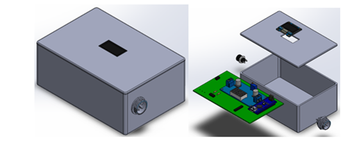 Desain CAD Box Master
